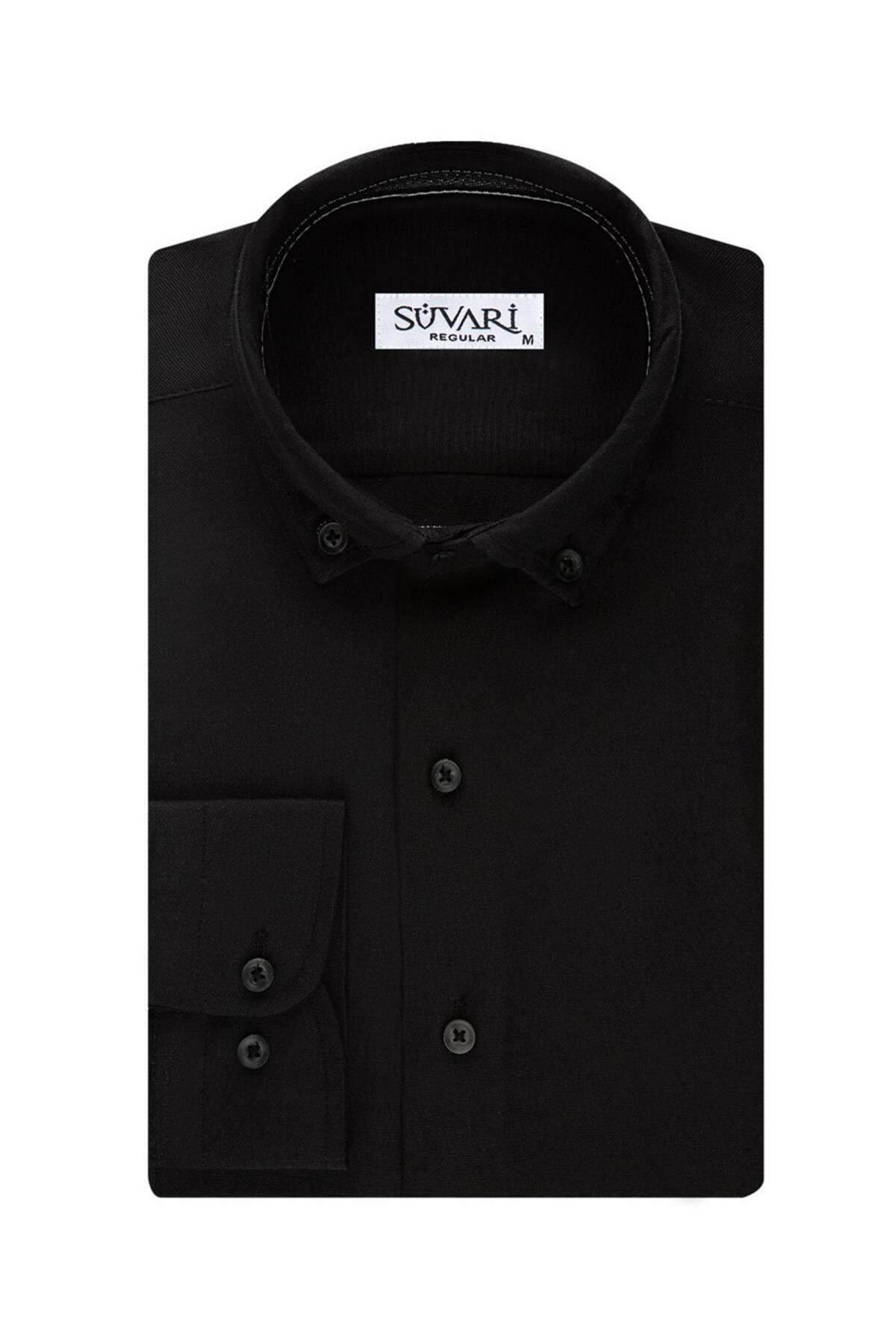 Süvari Süvari Bol Kesim Uzun Kol Cepsiz Oxford Bej Gömlek