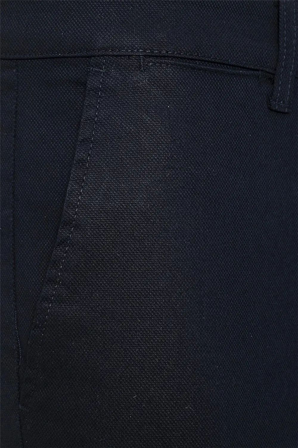 Süvari Dar Kesim Armür Desenli Premium Ceaser Keten Pantolon