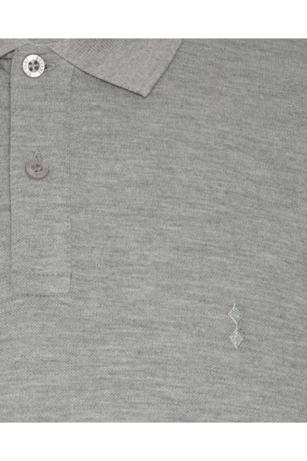 Süvari Erkek Açık Turuncu Slim Fit Polo Yaka  Tişört