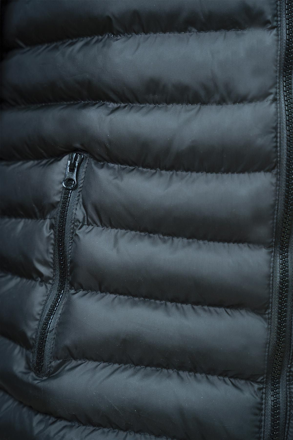 Süvari Süvari Slim Fit Dolum Lacivert Erkek Mont