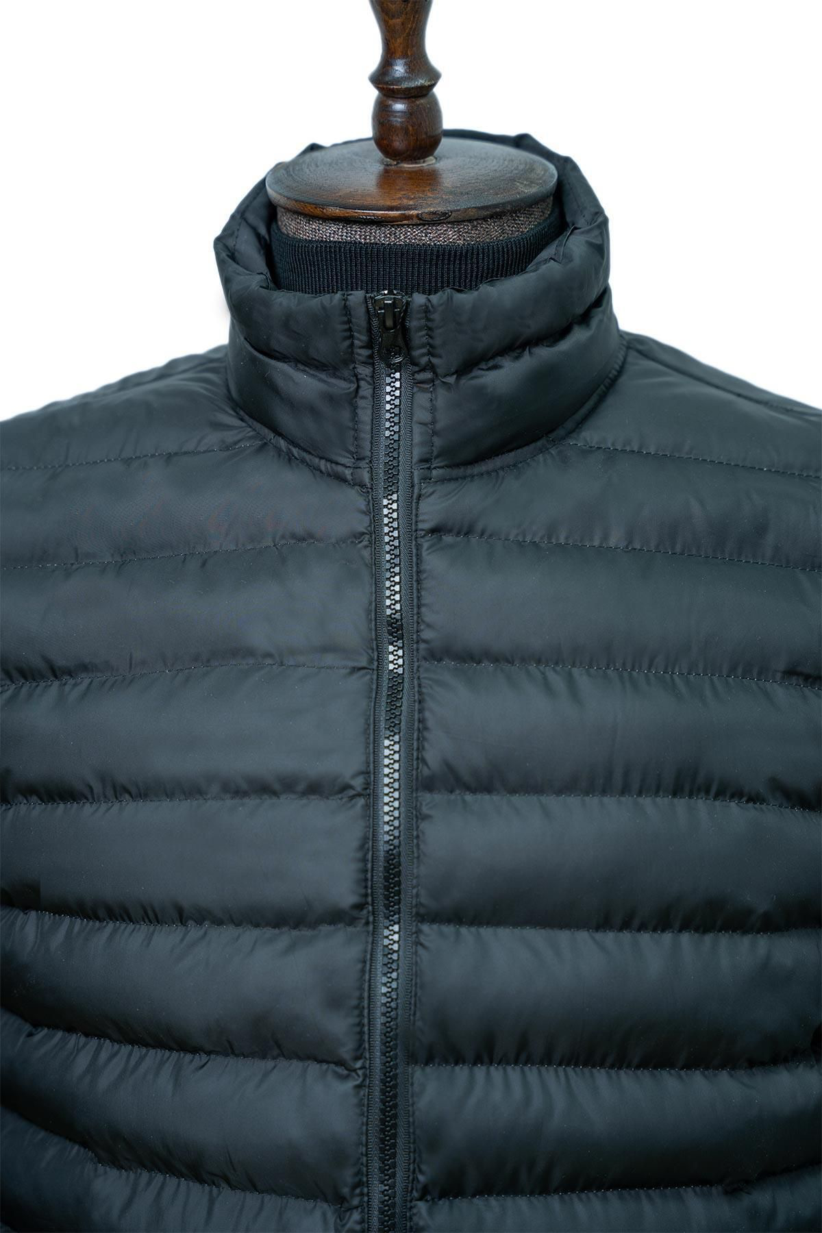 Süvari Süvari Slim Fit Dolum Lacivert Erkek Mont