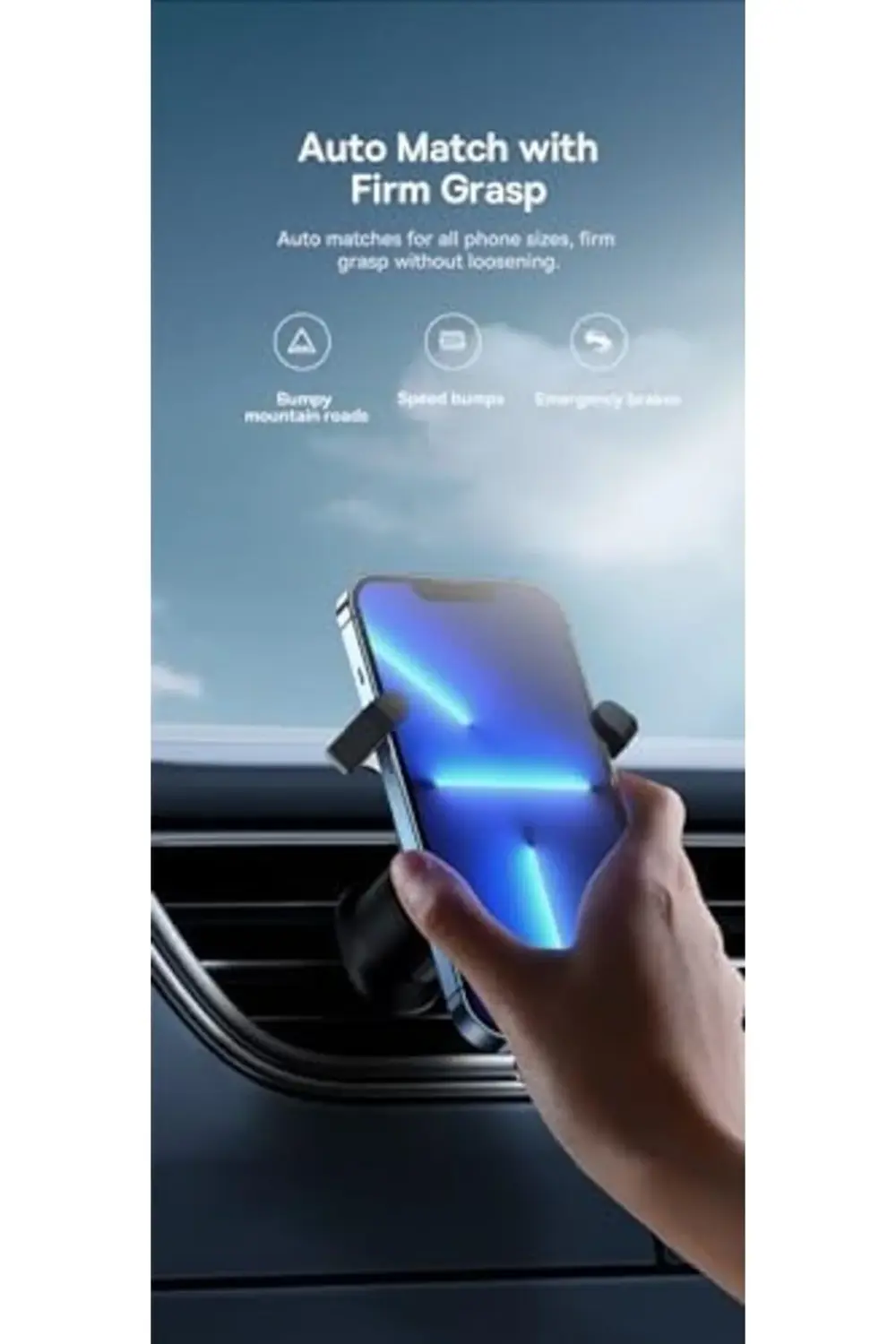 SUWX020001 Stable Gravitational Air Araç İçi Telefon Tutucu 39551