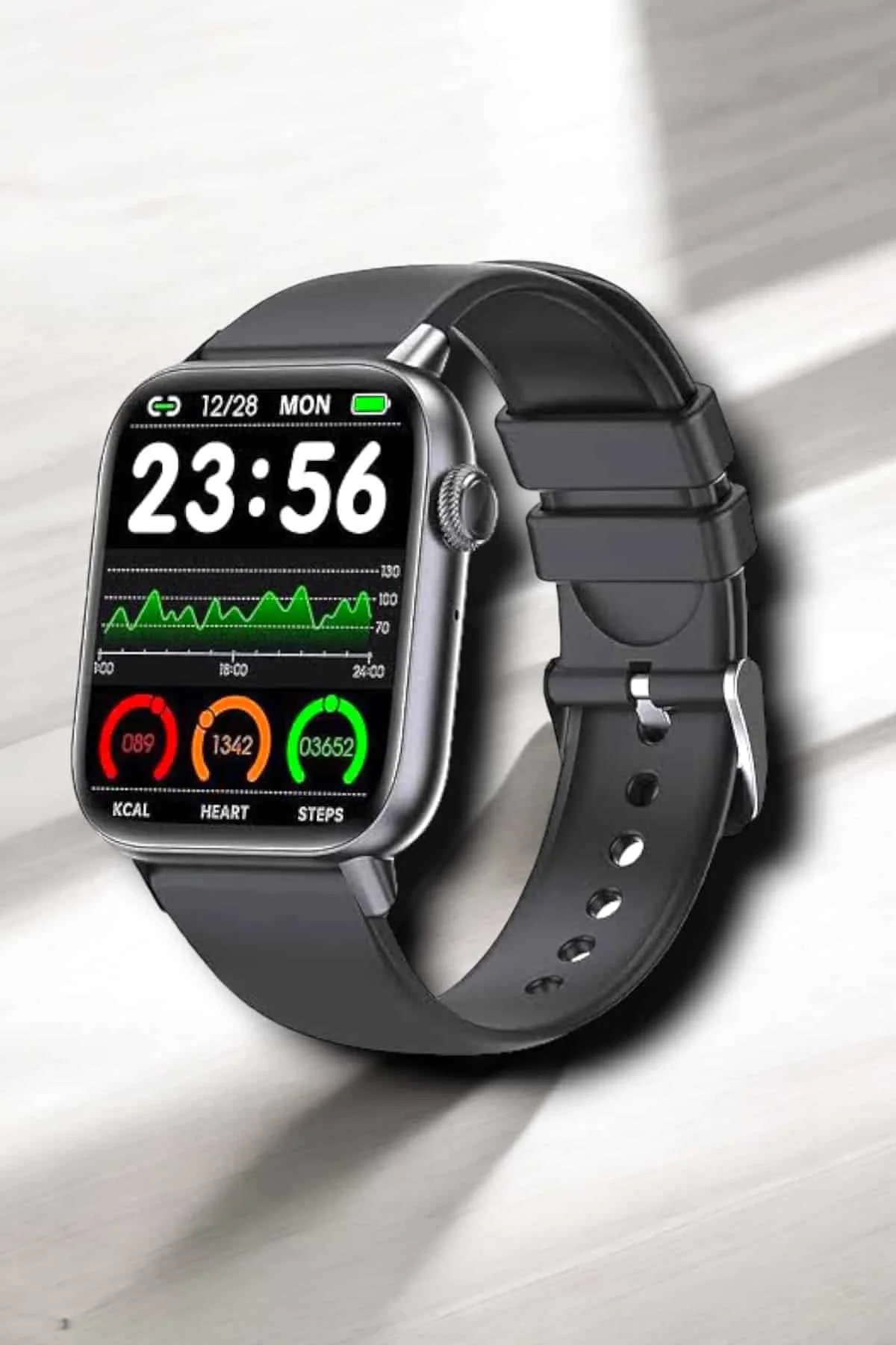 Suya Dayanıklı Bluetooth Akıllı Saat GPS, Adımsayar, Nabız &amp; Sağlık Takibi