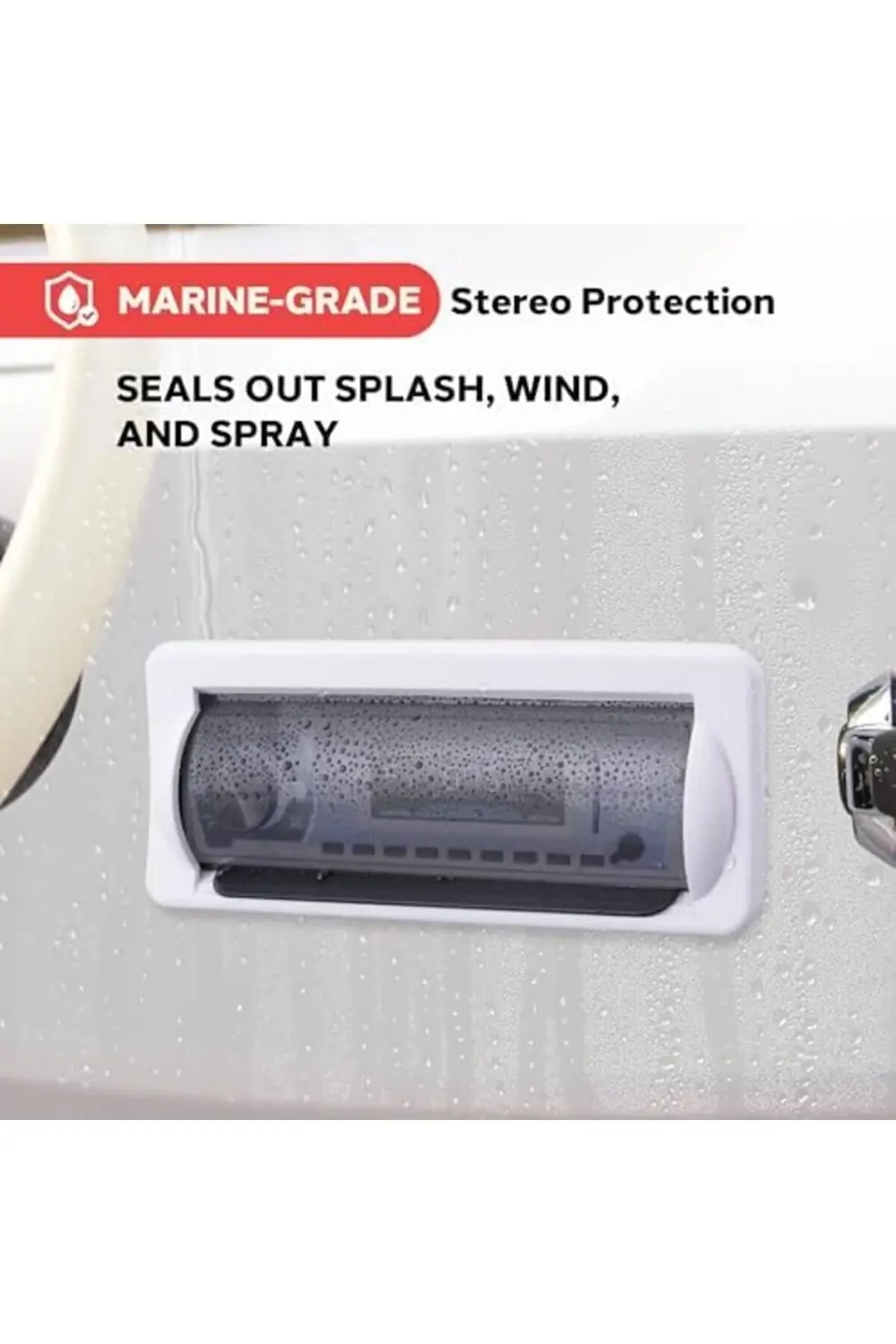 Suya Dayanıklı Deniz Kapak - Renkli Ağır Hizmet Teknesi Radyo Kal