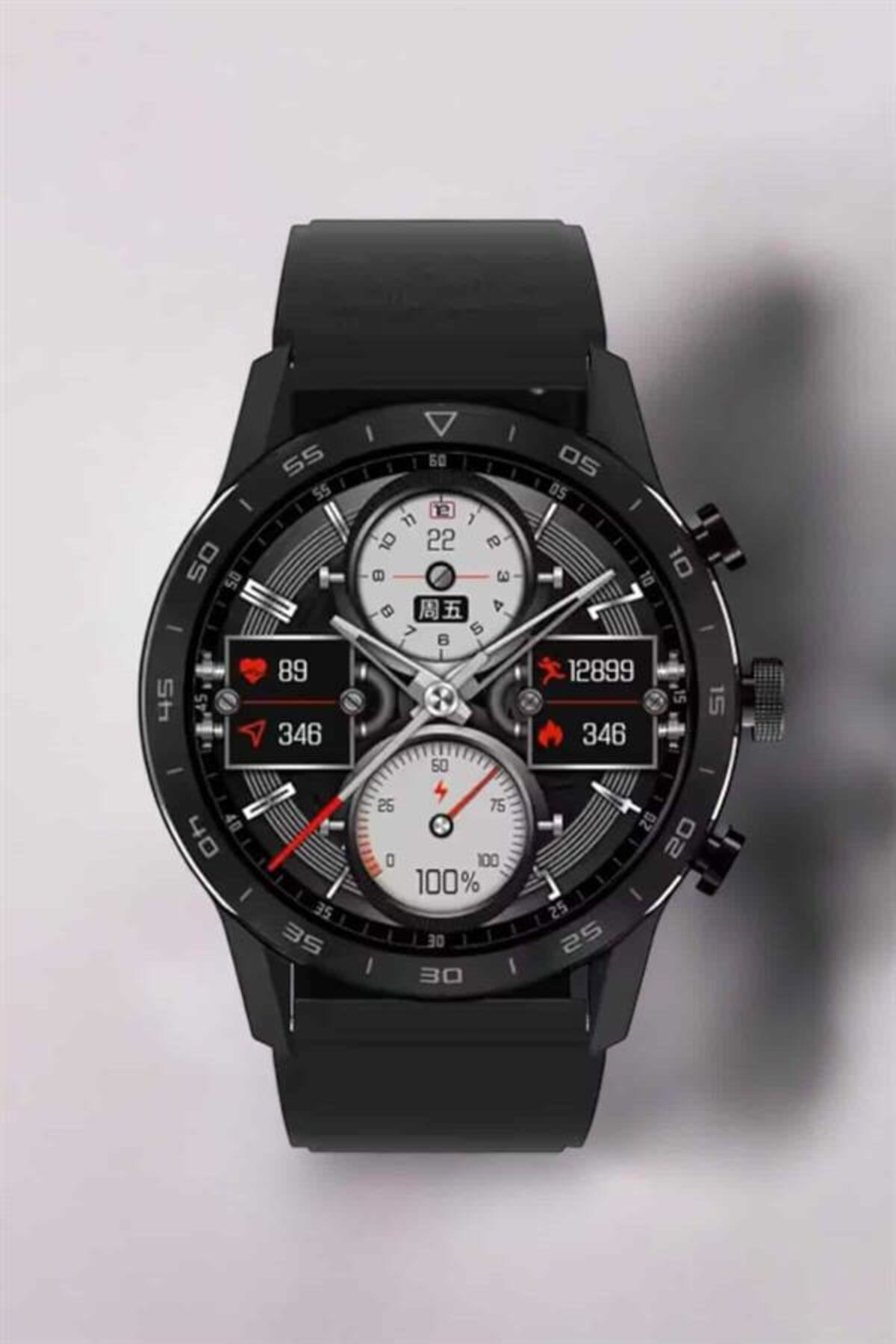 Suya Dayanıklı Dokunmatik Akıllı Saat Bluetooth 5.0, Sesli Asista