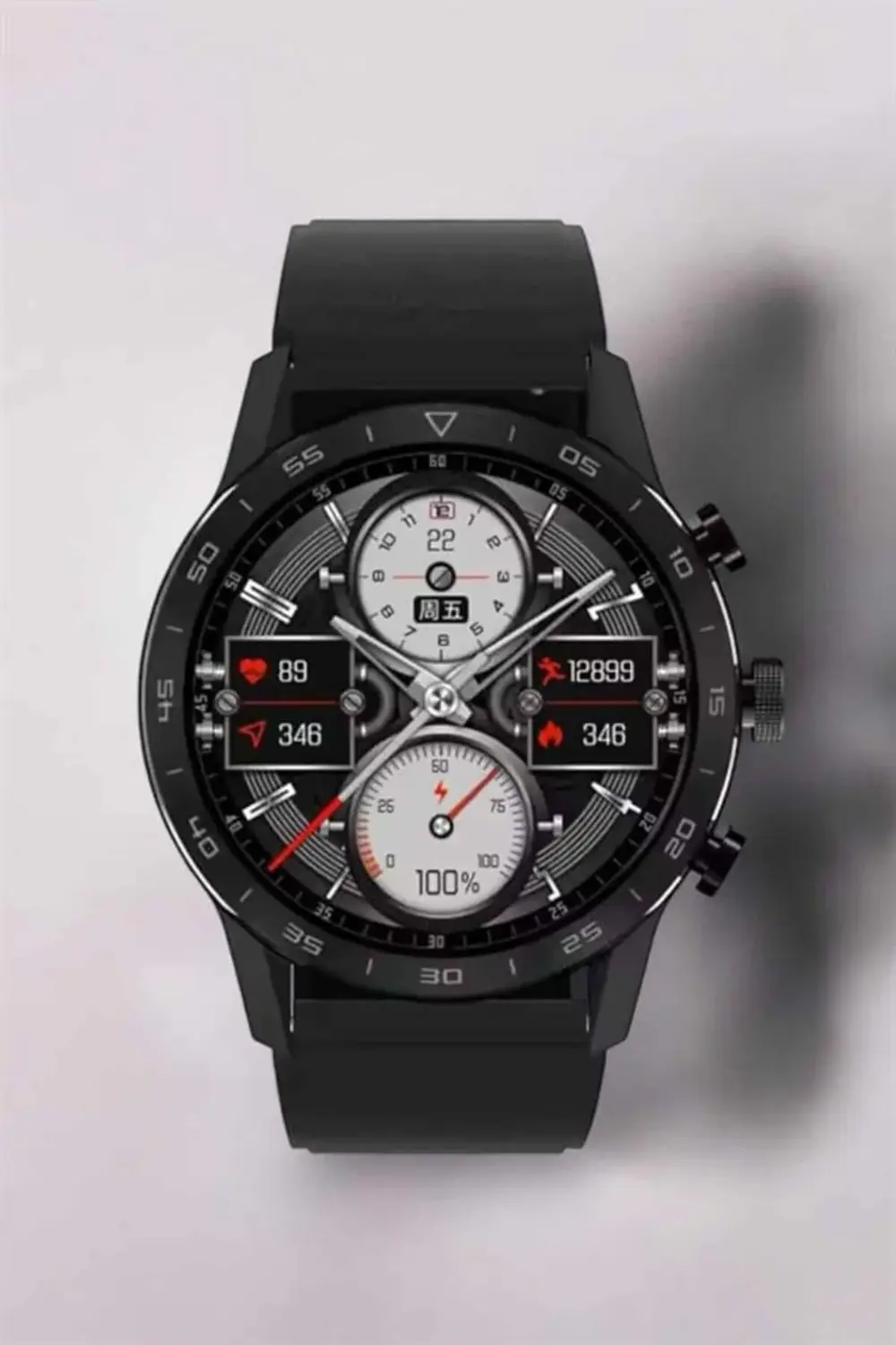 Suya Dayanıklı Dokunmatik Akıllı Saat Bluetooth 5.0, Sesli Asista