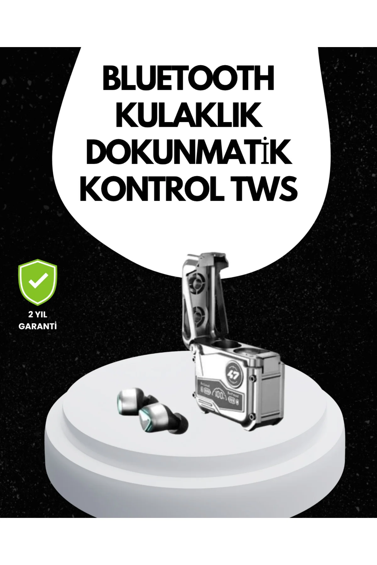 Suya Dayanıklı Kulak İçi Kablosuz Kulaklık – Ergonomik Tasarım ve