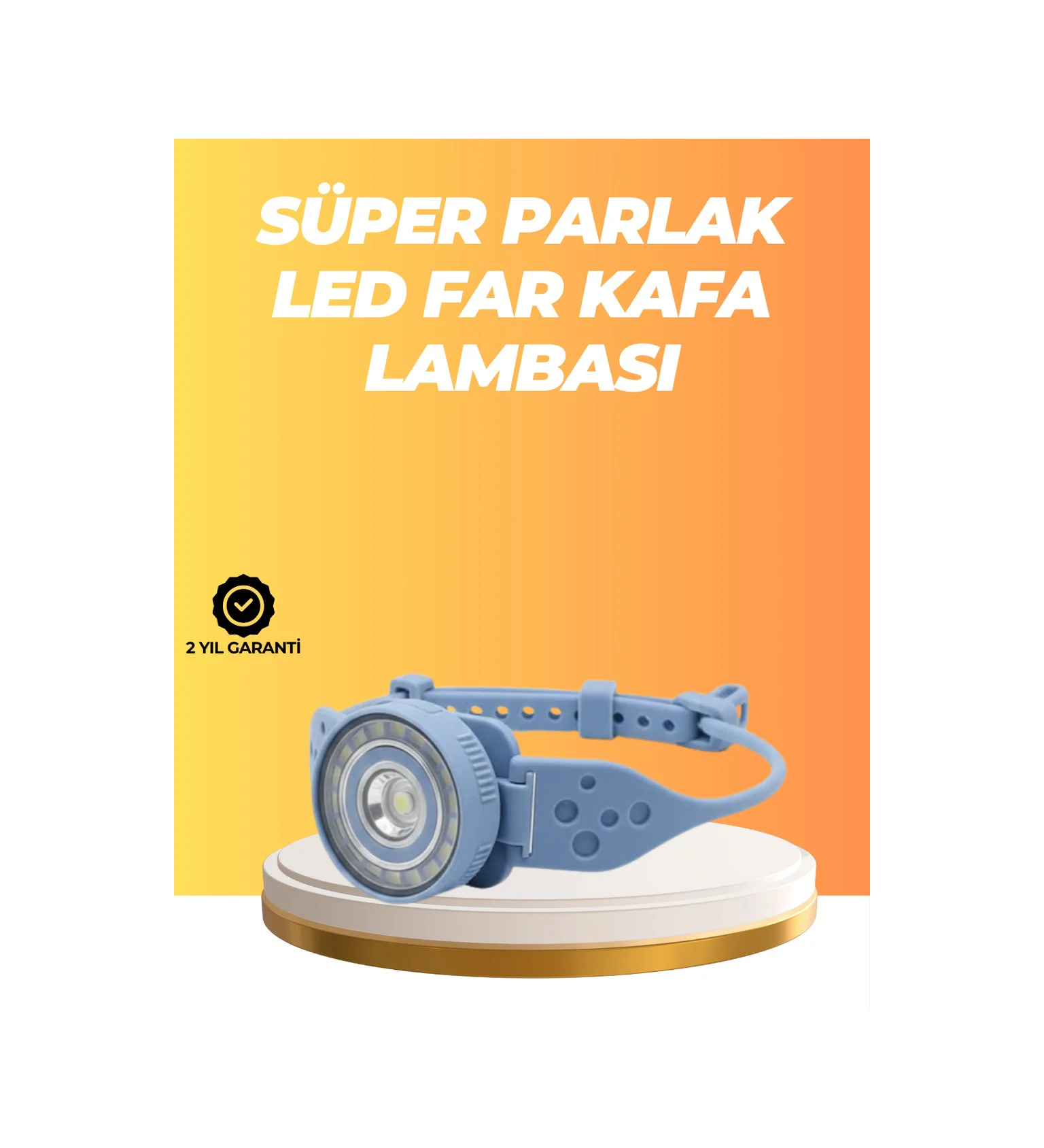 Suya Dayanıklı Led Kafa Lambası Outdoor Kullanım Diğer