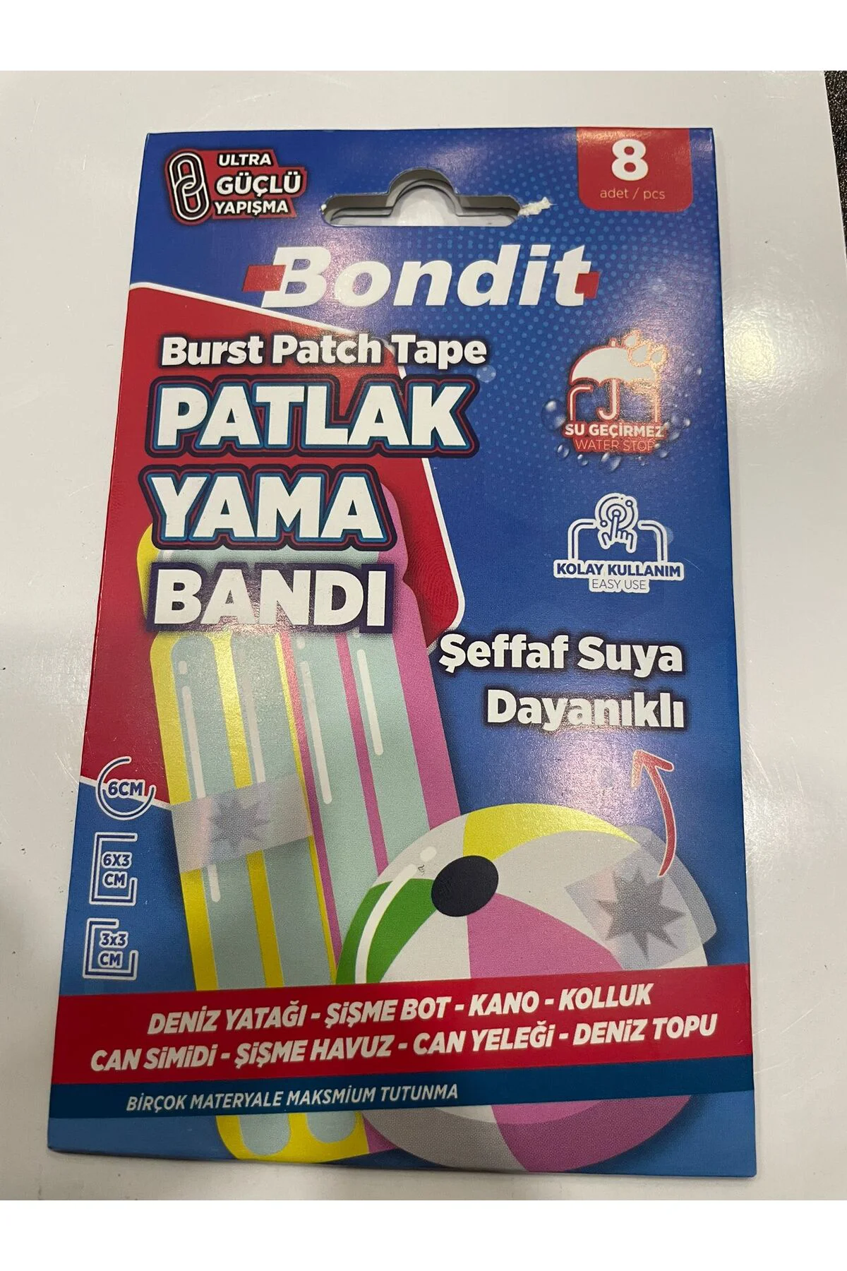Suya Dayanıklı Şeffaf Patlak Yama Tamir Bandı Şişme Top Bot Kolluk Pilates Topu Patlak Yaması 8 Adet Suya Dayanıklı Şeffaf Patlak Yama Tamir Bandı Şişme Top Bot Kolluk Pilates Topu Patlak Yaması 8 Adet