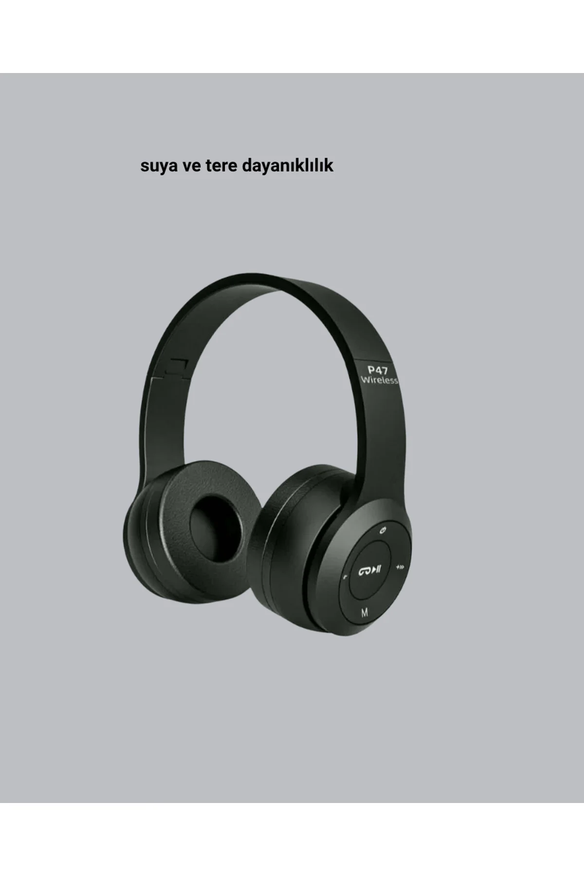 Suya ve Tere Dayanıklı Bluetooth Kulaklık – Şık, Ergonomik ve Day