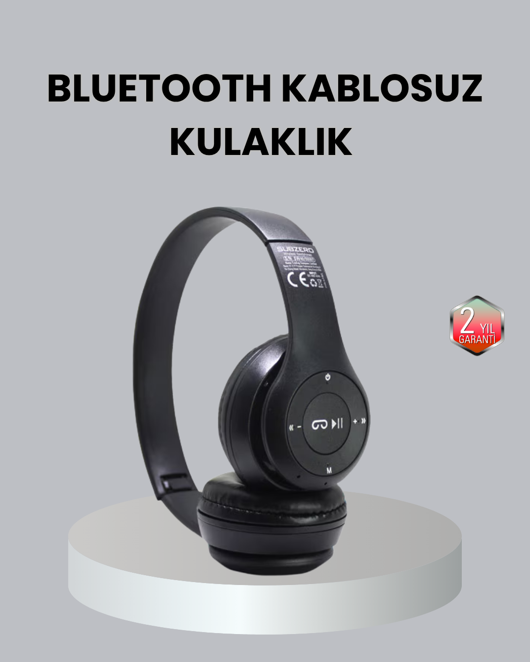 Suya ve Tere Dayanıklı Bluetooth Kulaklık – Şık, Ergonomik ve Day