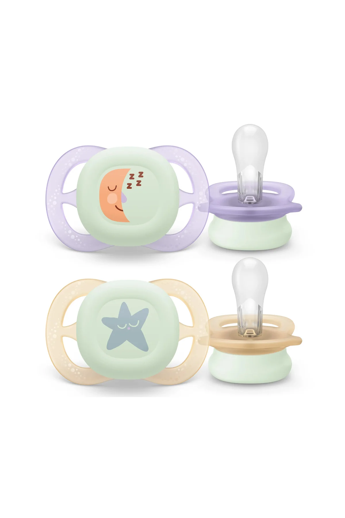 Suzetă ultra start PHILIPS AVENT SCF075/07, 0-2 luni, ortodontică