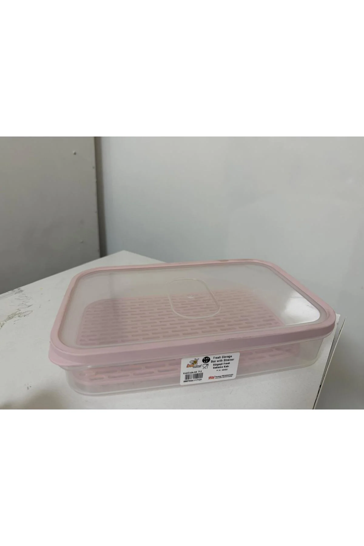 Süzgeçli Fresh Saklama Kabı (1,650 Lt)