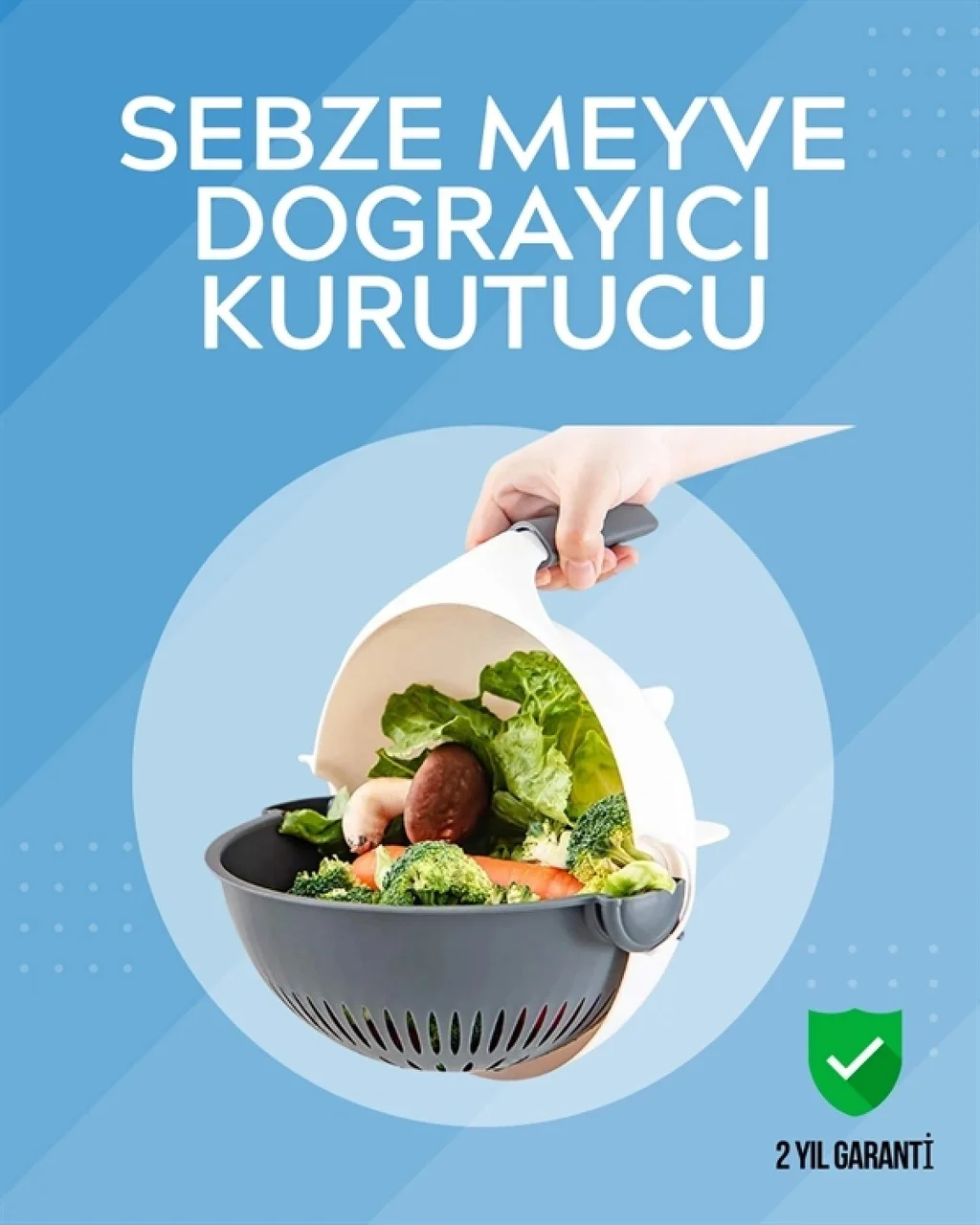 Süzgeçli Hazneye Sahip Çok Amaçlı Rende Ve Dilimleyici Çok Renkli