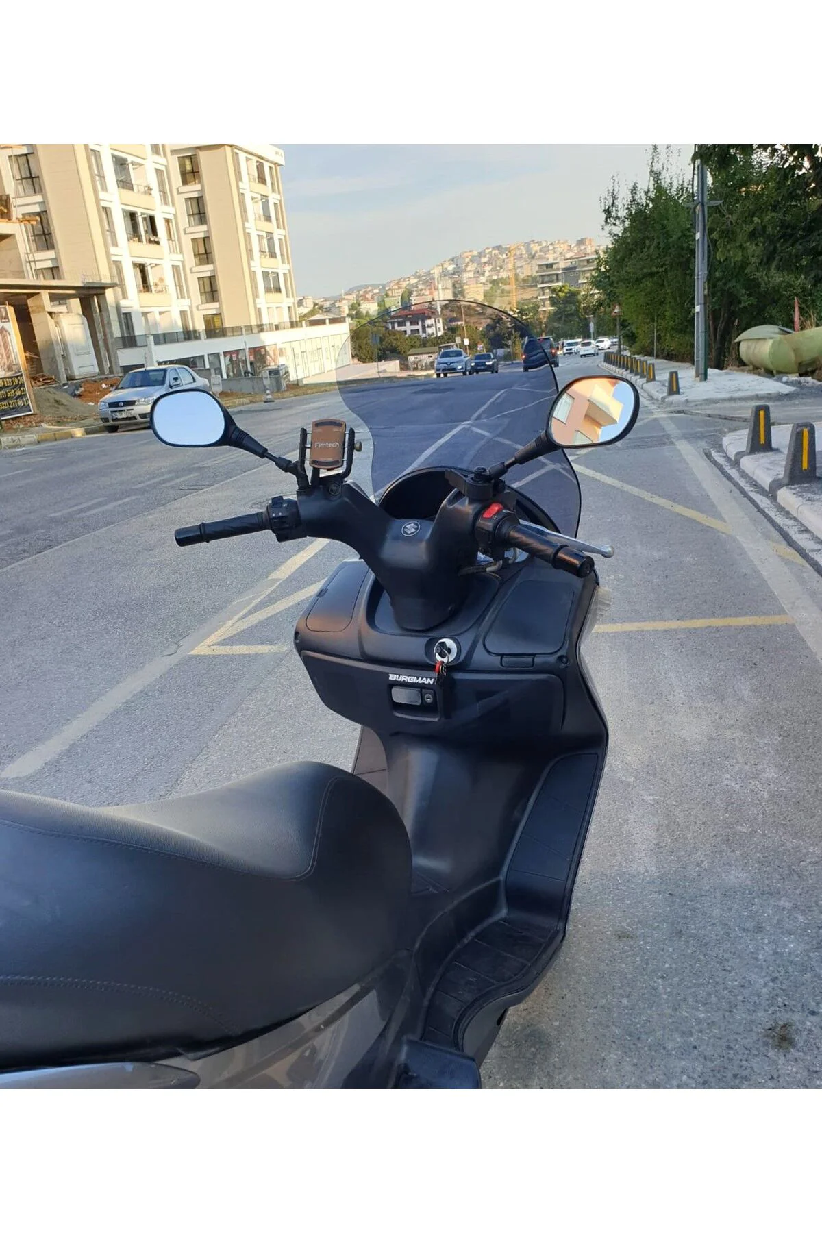 Suzuki Burgman 125 Ön Cam 2006-2013 Model 61cm Füme Renkli 4mm