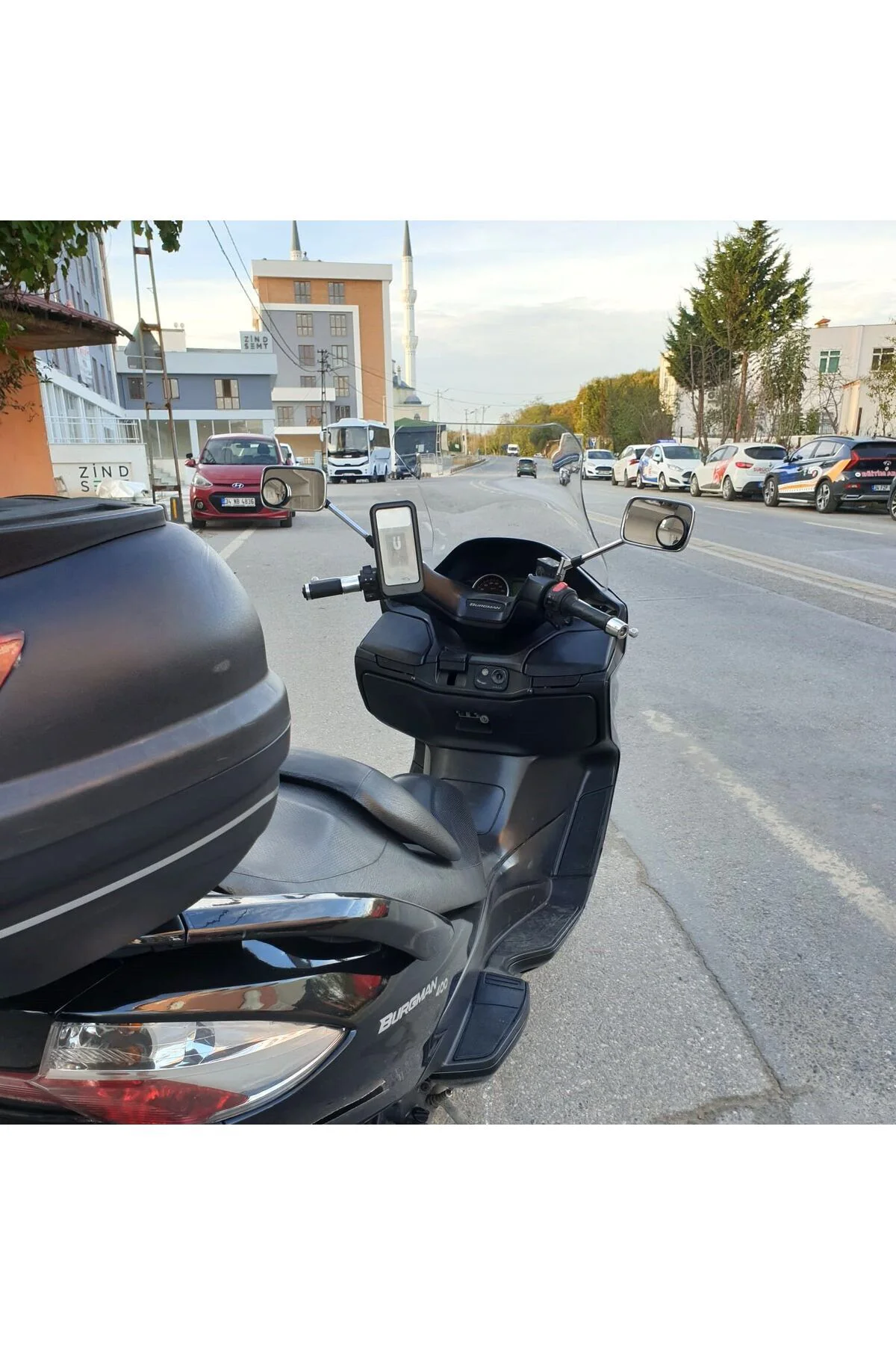 Suzuki Burgman 400 K7 Ön Cam 2007-2015 Model 70cm Şeffaf Renkli 4