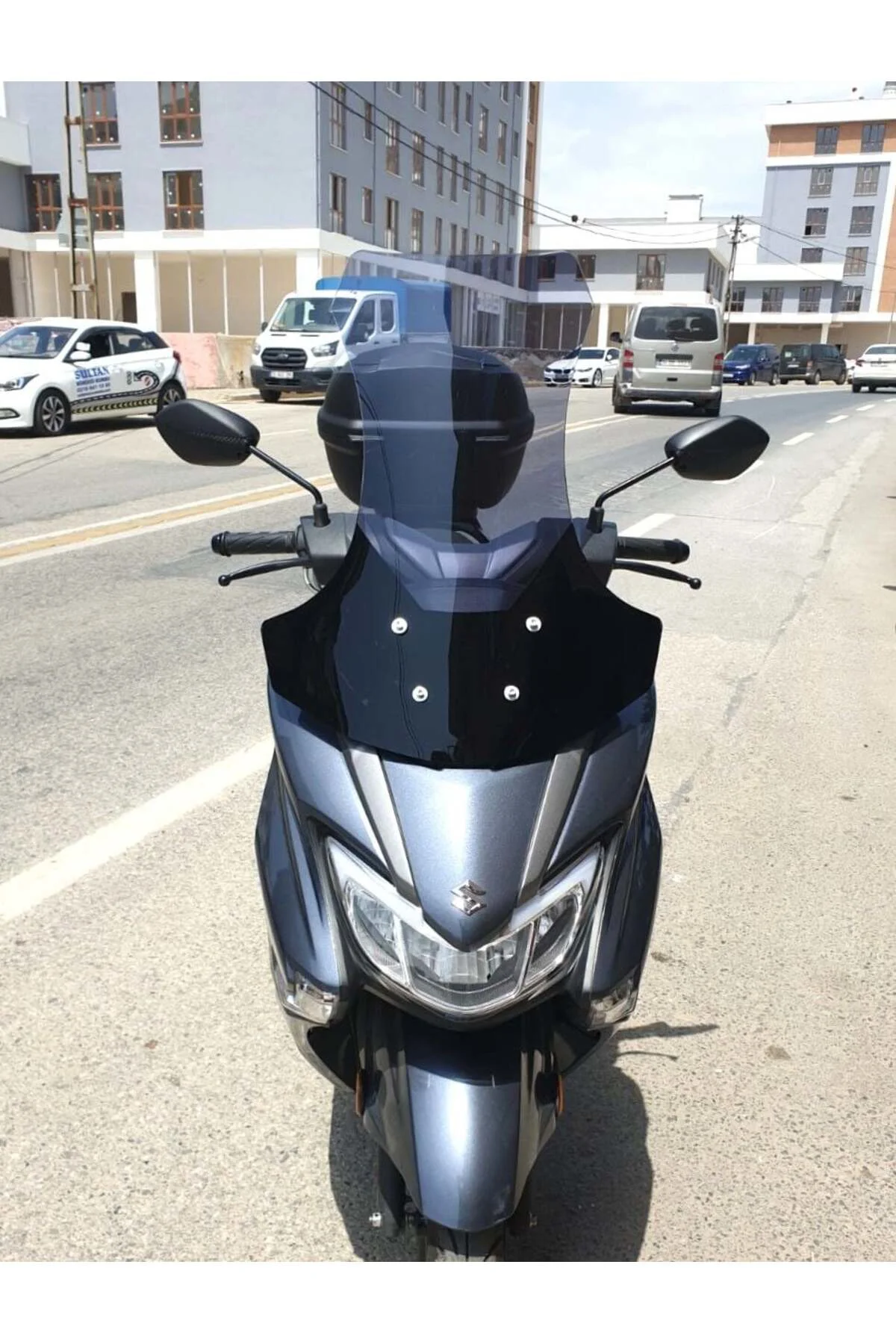 Suzuki Burgman Street EX 125 Ön Cam 2023-2026 Model 62cm Füme Ren