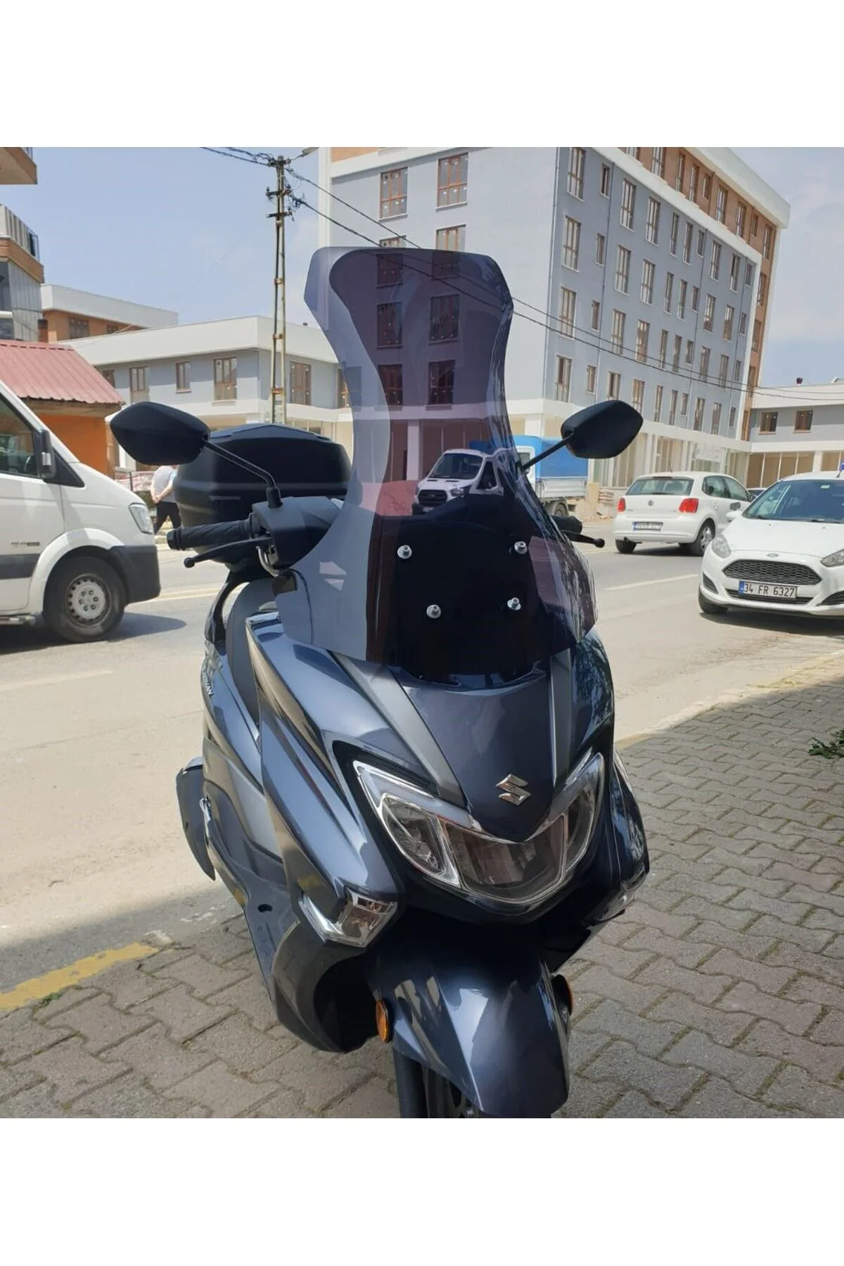 Suzuki Burgman Street EX 125 Ön Cam 2023-2026 Model 62cm Füme Ren