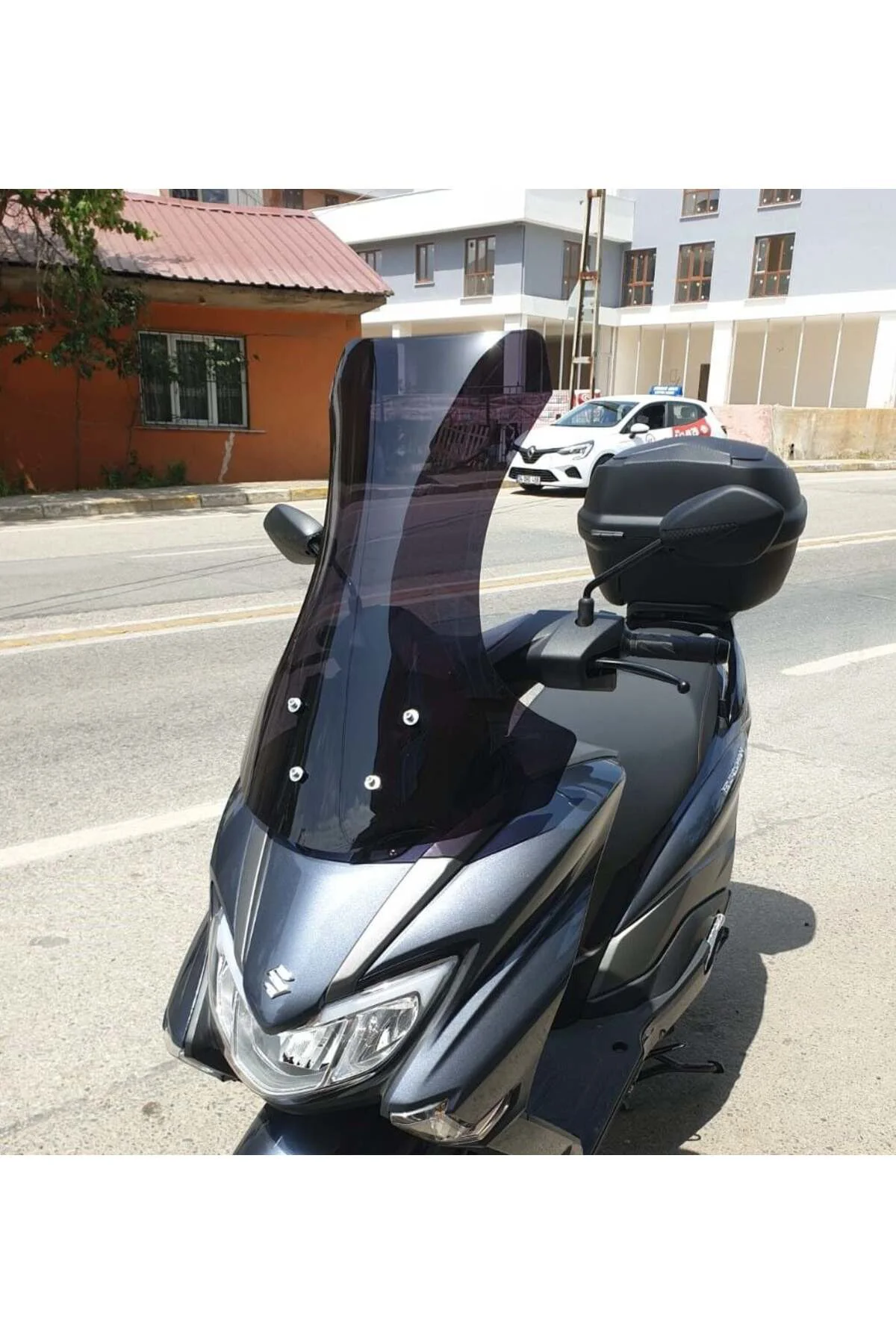 Suzuki Burgman Street EX 125 Ön Cam 2023-2026 Model 62cm Siyah Re