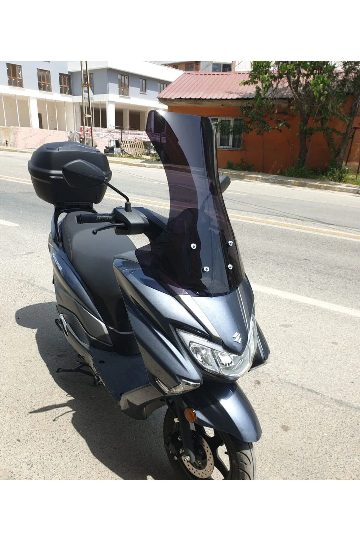 Suzuki Burgman Street EX 125 Ön Cam 2023-2026 Model 62cm Siyah Re