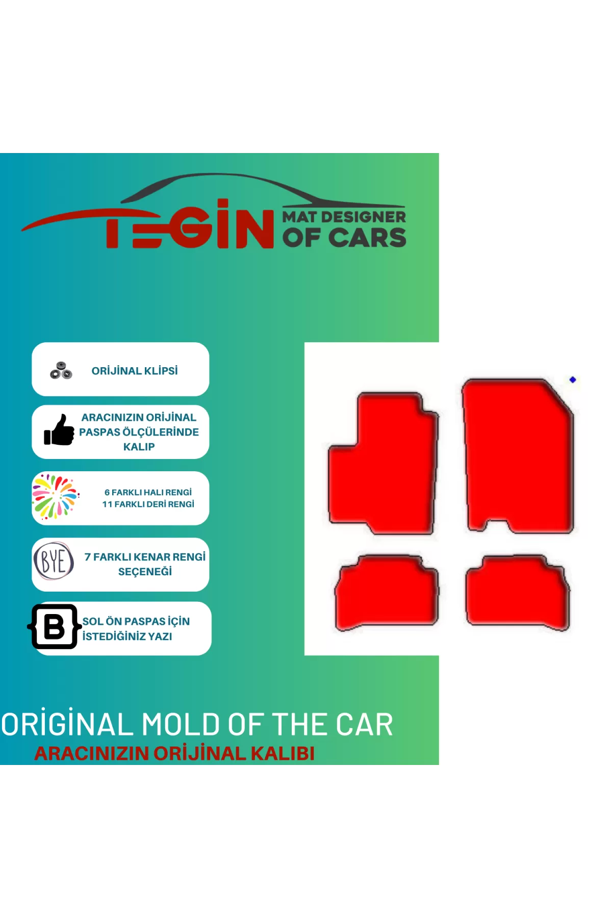 Suzuki Grand Vitara 2015 + Prime Bej Halı Gri Kenar Halı Paspas