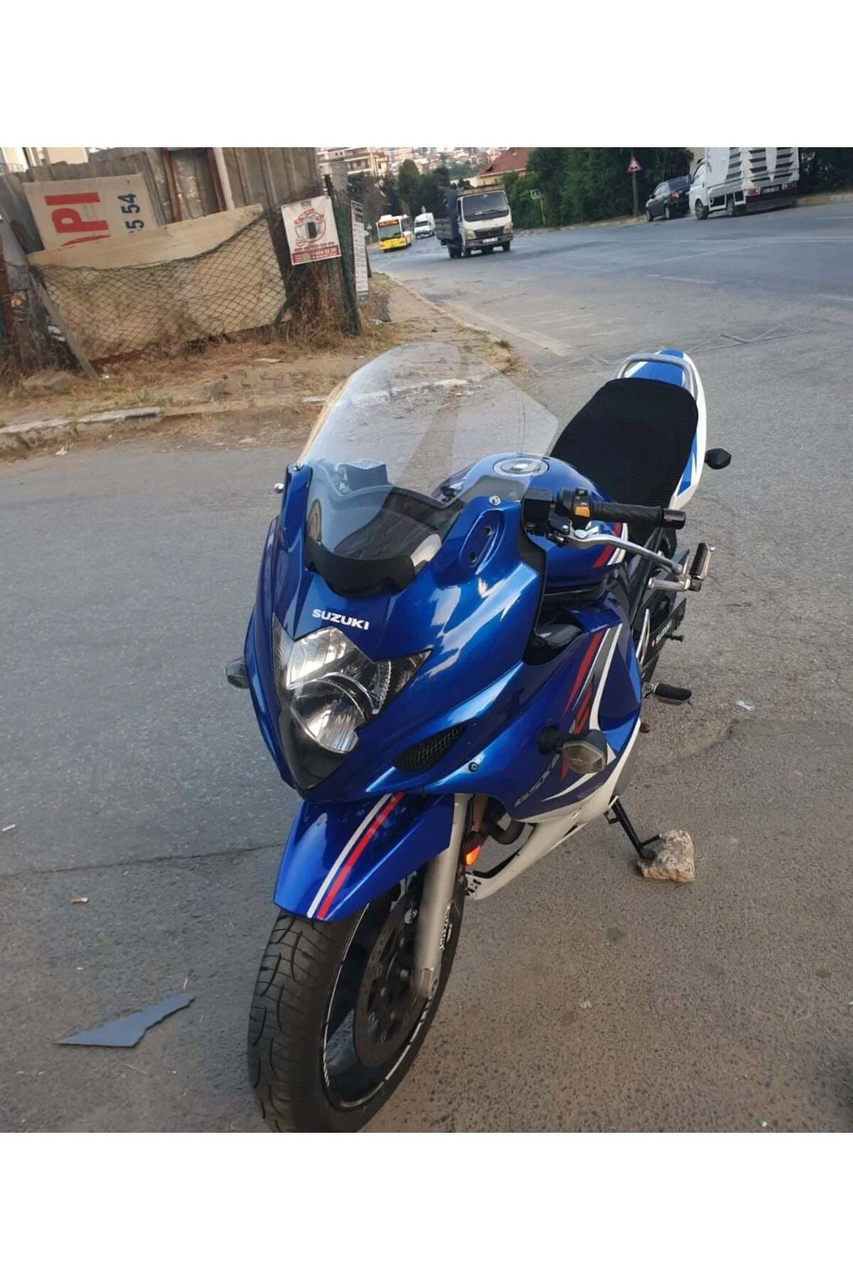Suzuki GSX 650 F Ön Cam 2008-2012 Model 40cm Şeffaf Renkli