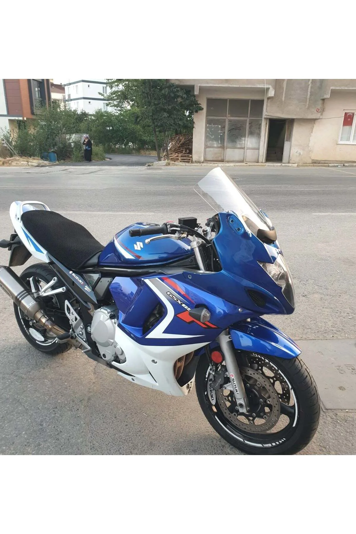 Suzuki GSX 650 F Ön Cam 2008-2012 Model 40cm Şeffaf Renkli