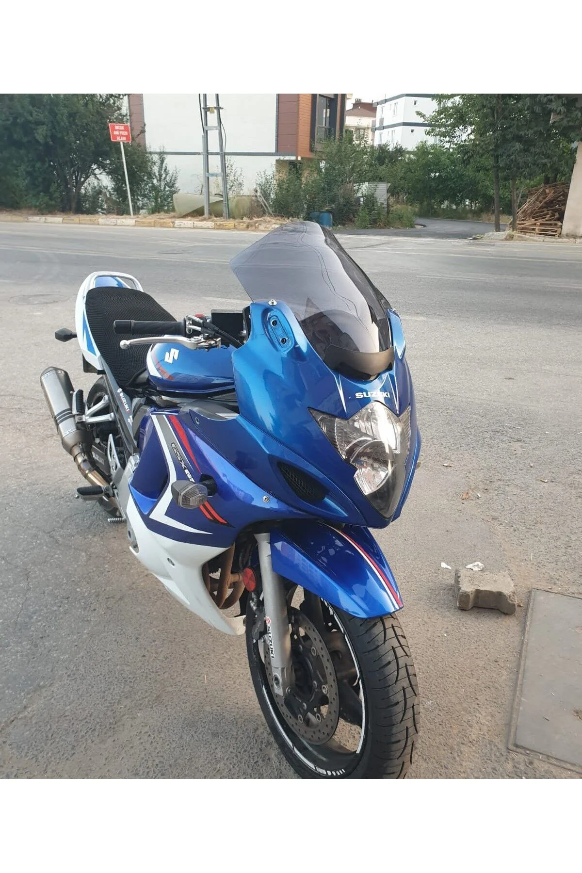 Suzuki GSX 650 F Ön Cam 2008-2012 Model 40cm Füme Renkli