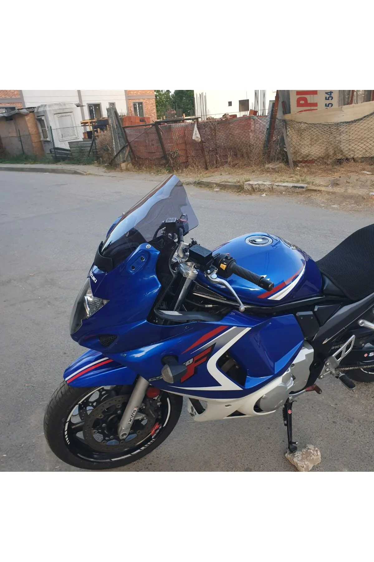 Suzuki GSX 650 F Ön Cam 2008-2012 Model 40cm Füme Renkli