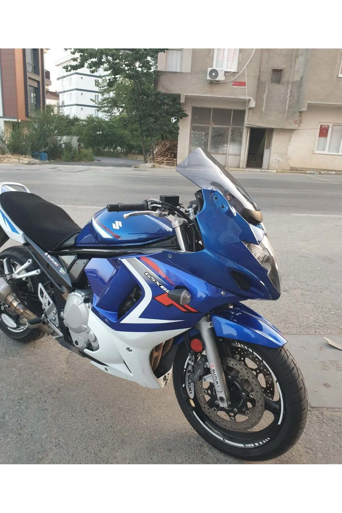 Suzuki GSX 650 F Ön Cam 2008-2012 Model 40cm Füme Renkli