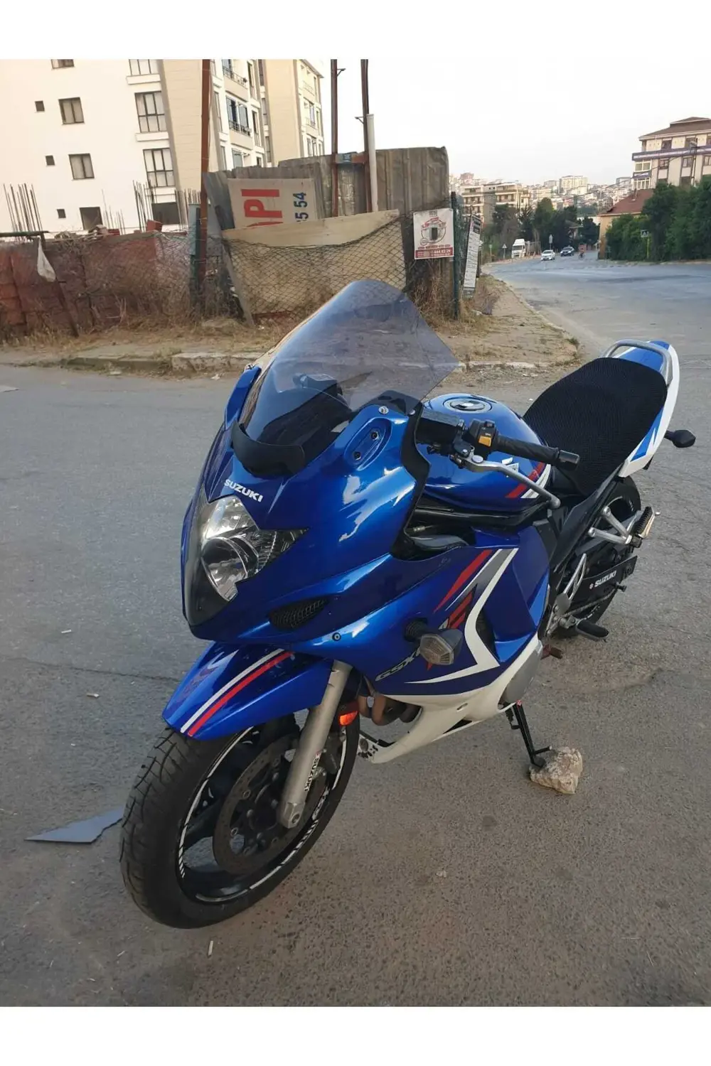Suzuki GSX 650 F Ön Cam 2008 2012 Model 40cm Açıkfüme Renkli 4mm
