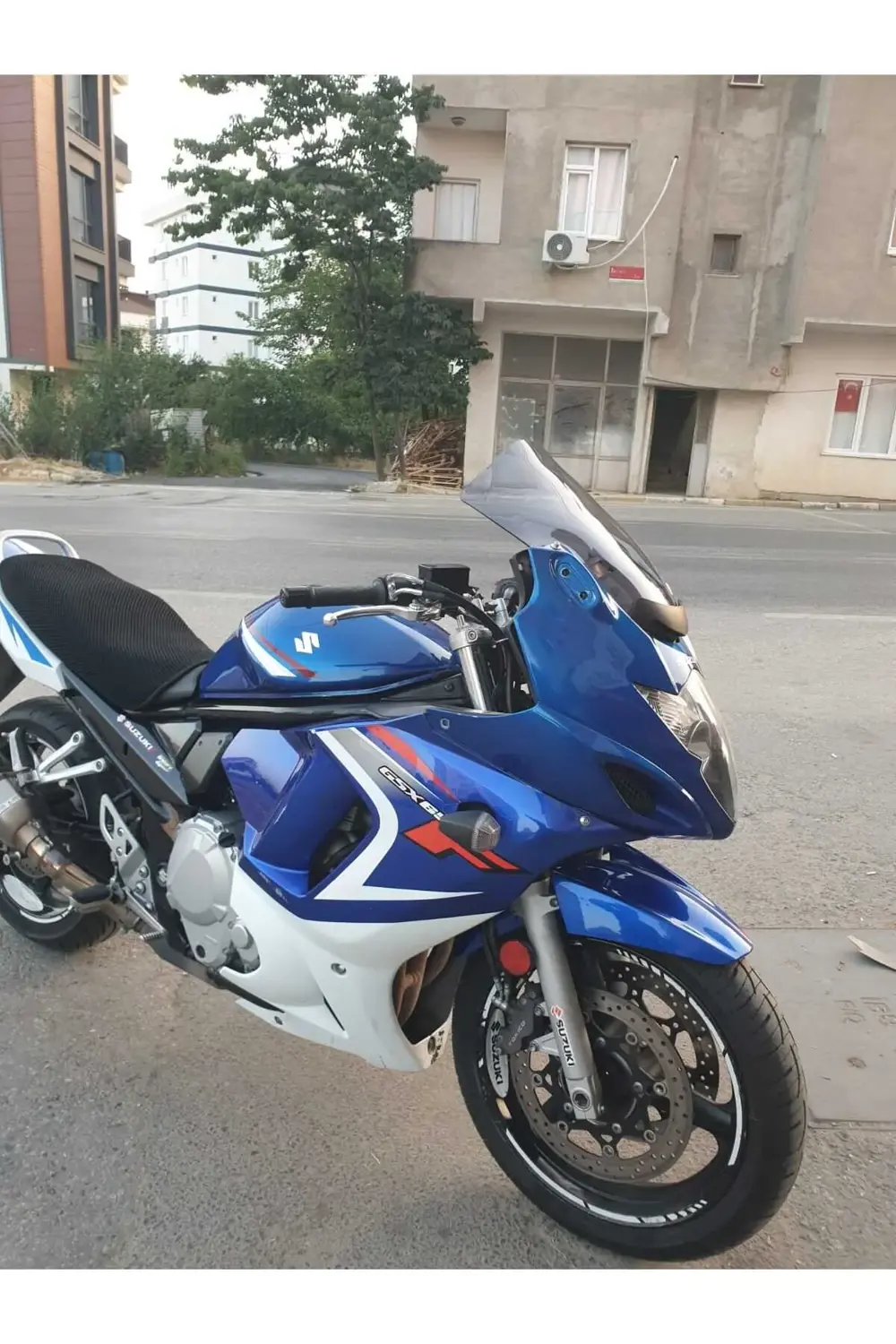Suzuki GSX 650 F Ön Cam 2008 2012 Model 40cm Açıkfüme Renkli 4mm
