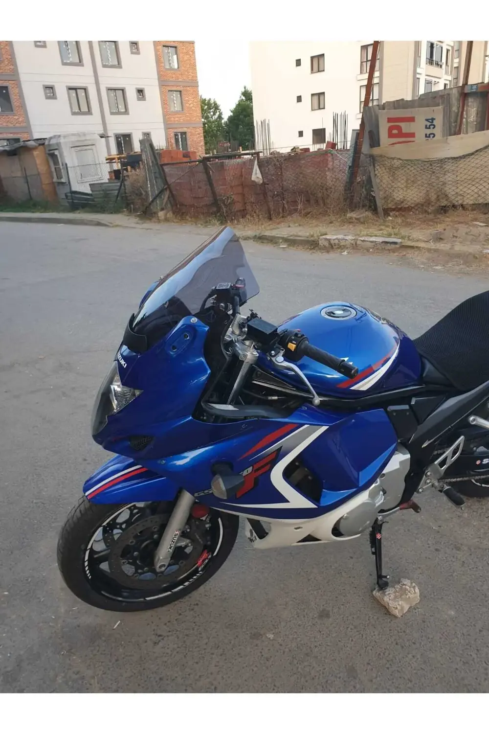 Suzuki GSX 650 F Ön Cam 2008 2012 Model 40cm Açıkfüme Renkli 4mm