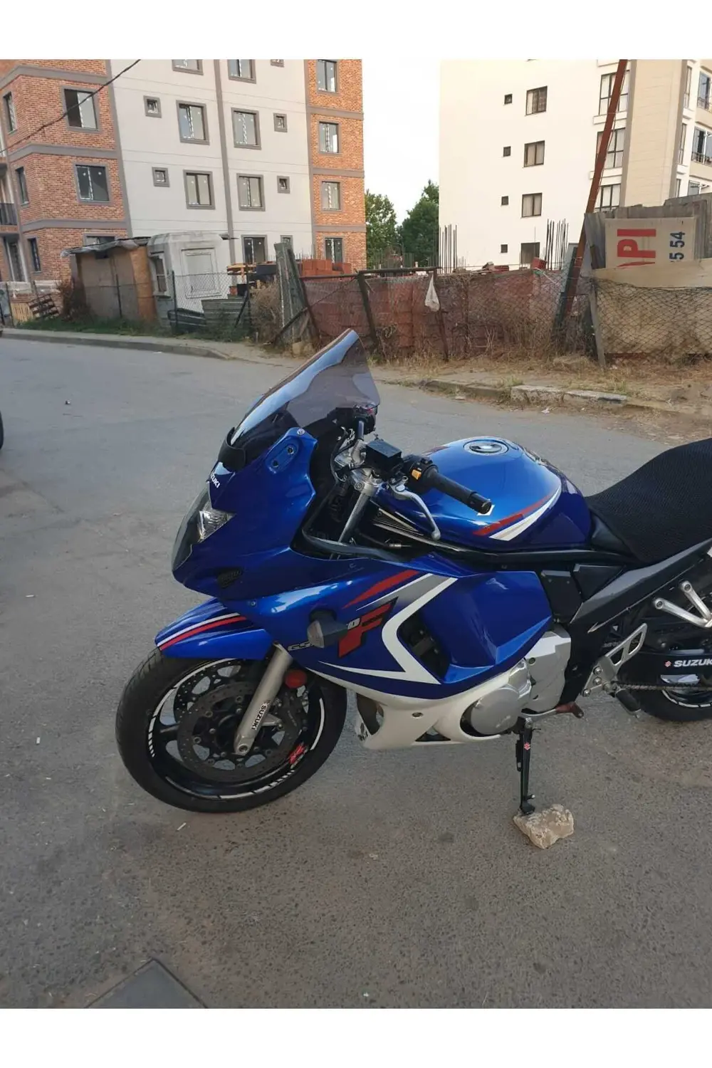 Suzuki GSX 650 F Ön Cam 2008 2012 Model 40cm Açıkfüme Renkli 4mm