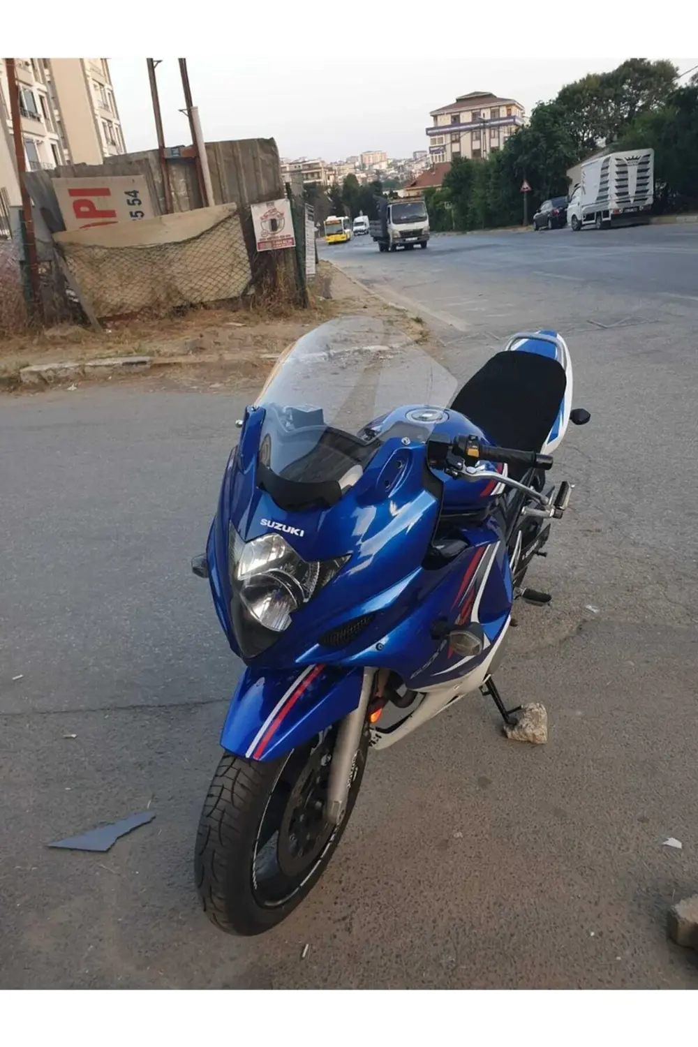 Suzuki GSX 650 F Ön Cam 2008-2012 Model 40cm Şeffaf Renkli