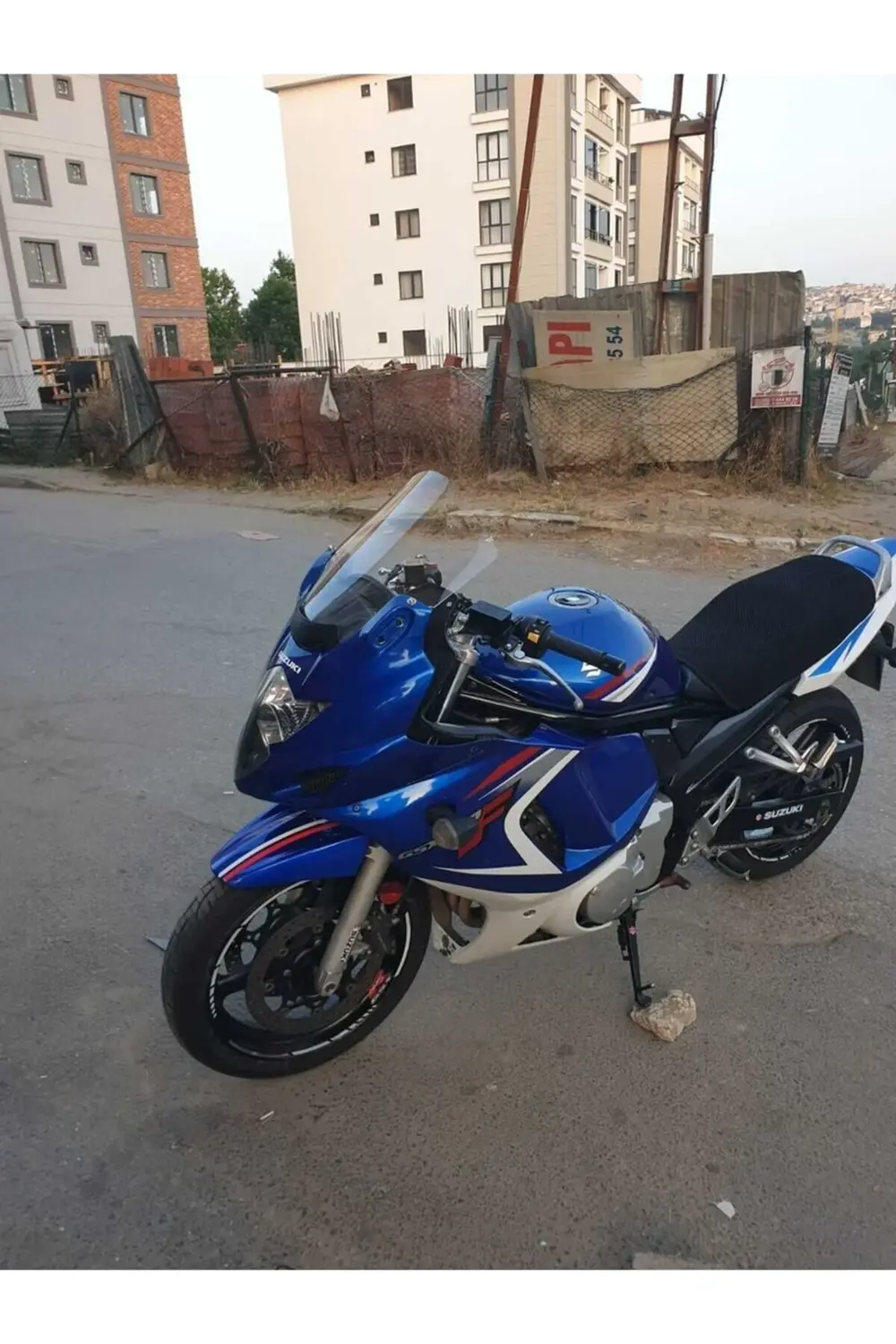 Suzuki GSX 650 F Ön Cam 2008-2012 Model 40cm Şeffaf Renkli