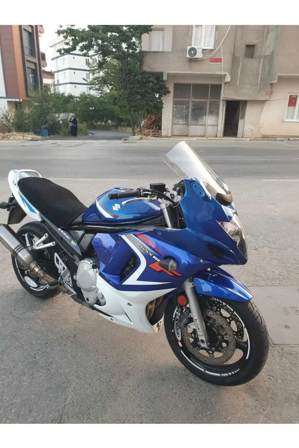 Suzuki GSX 650 F Ön Cam 2008-2012 Model 40cm Şeffaf Renkli