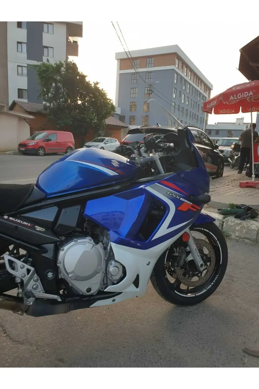 Suzuki GSX 650 F Ön Cam 2008-2012 Model 40cm Şeffaf Renkli