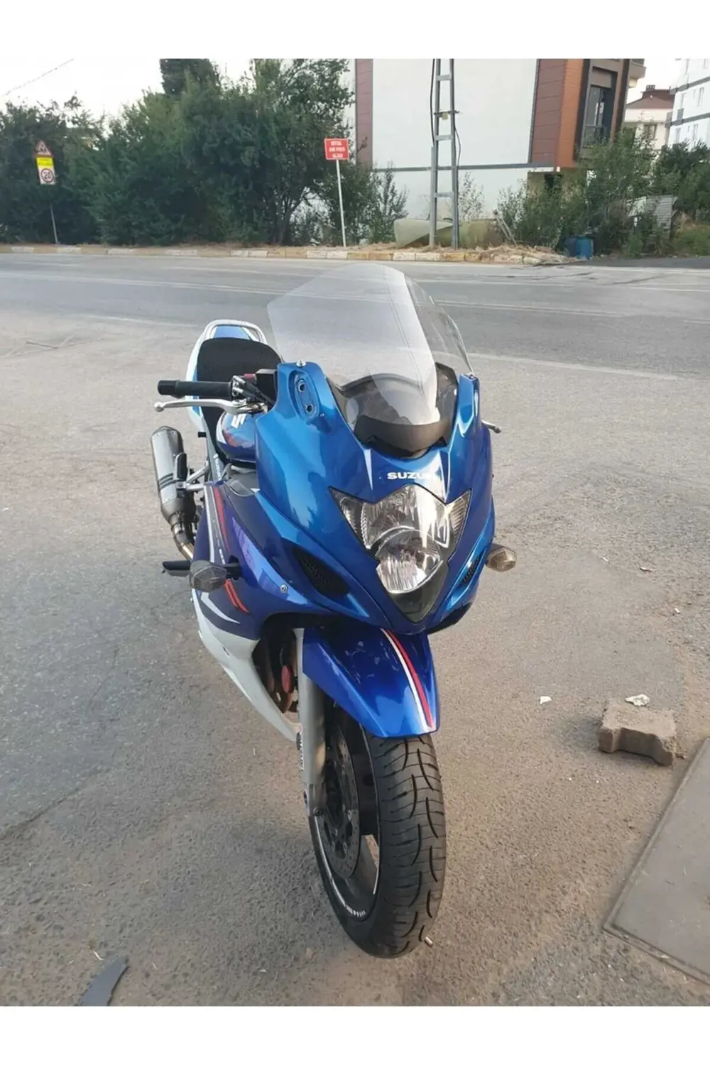 Suzuki GSX 650 F Ön Cam 2008-2012 Model 40cm Şeffaf Renkli