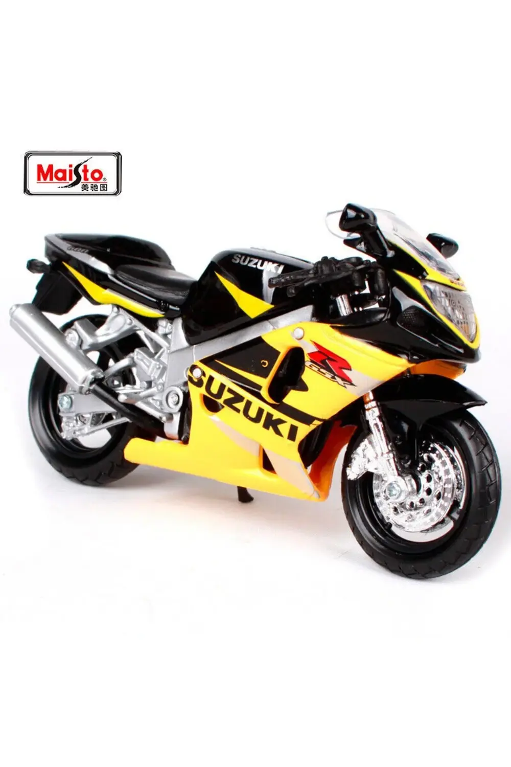 Suzuki Gsx R600 Diecast Model Motosiklet Dirt Bike Motocross 1:18