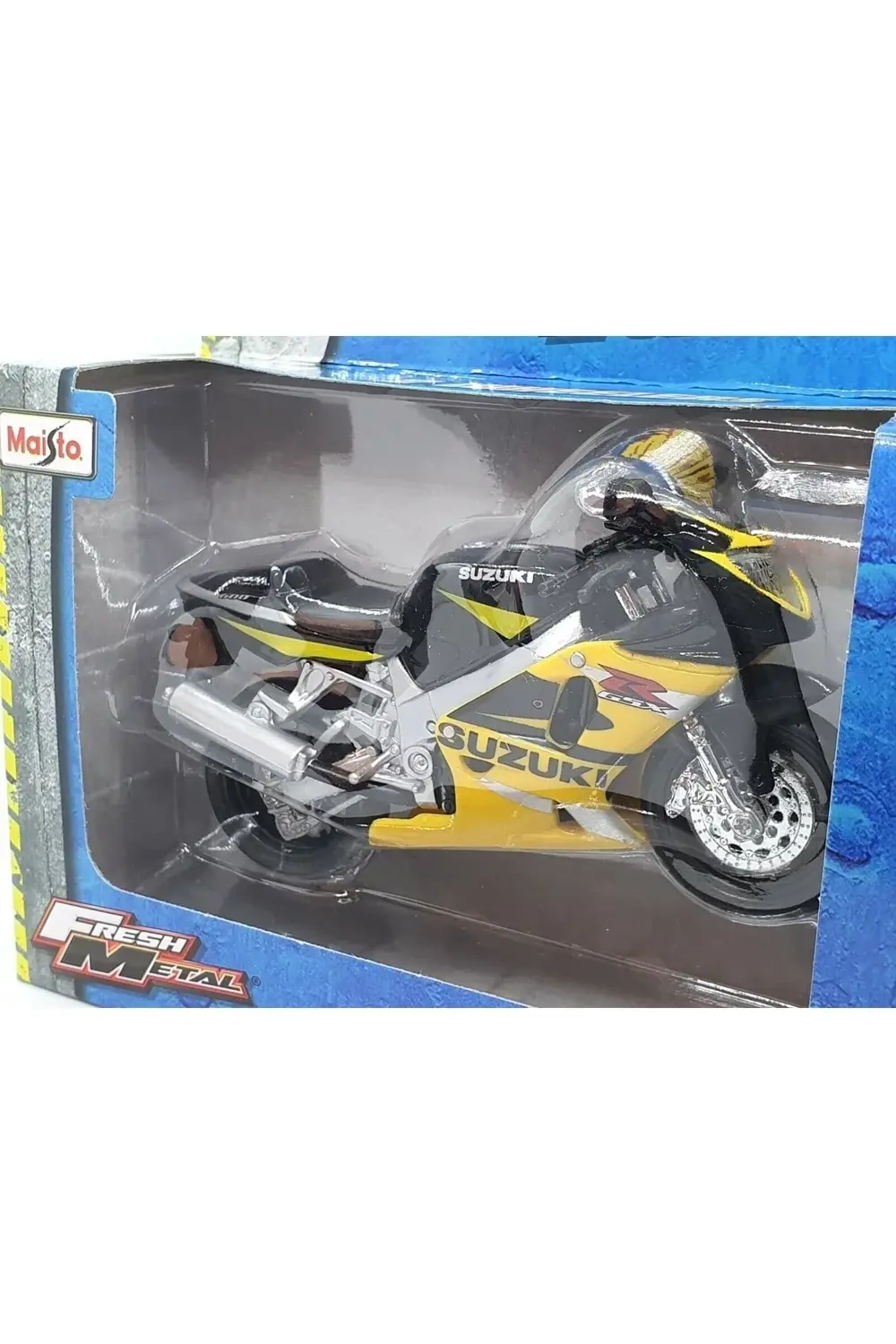 Suzuki Gsx R600 Diecast Model Motosiklet Dirt Bike Motocross 1:18