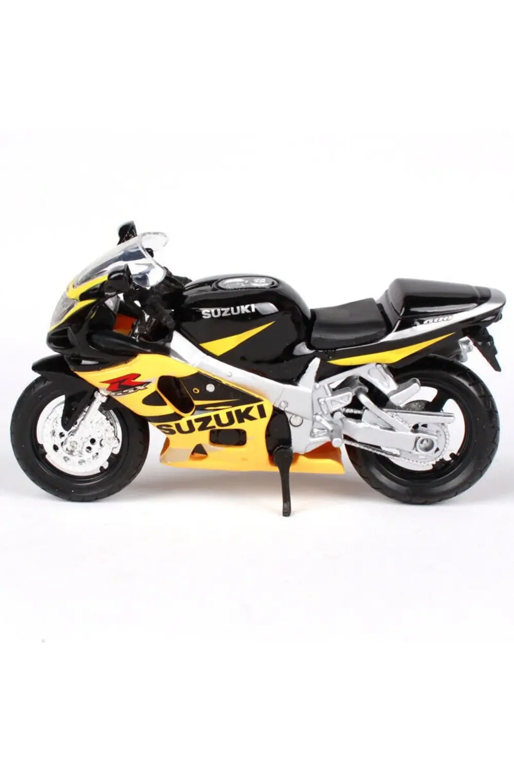 Suzuki Gsx R600 Diecast Model Motosiklet Dirt Bike Motocross 1:18