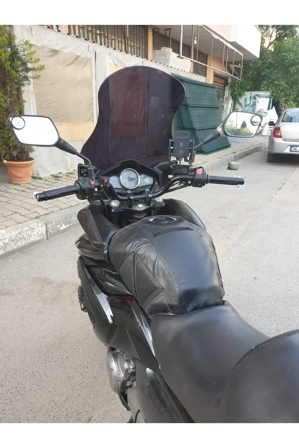 Suzuki İnazuma GW 250F Ön Cam 2014-2017 Model 50cm Siyah Renkli 4
