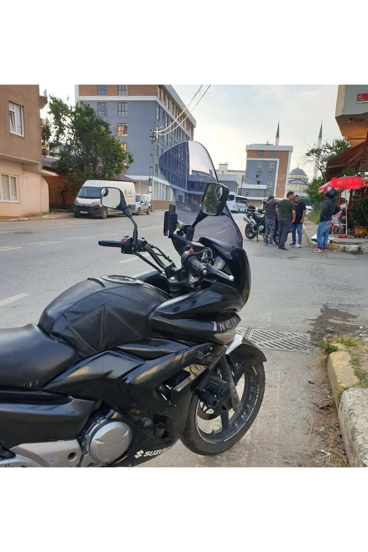 Suzuki İnazuma GW 250F Ön Cam 2012-2017 Model 50cm Füme Renkli 4mm