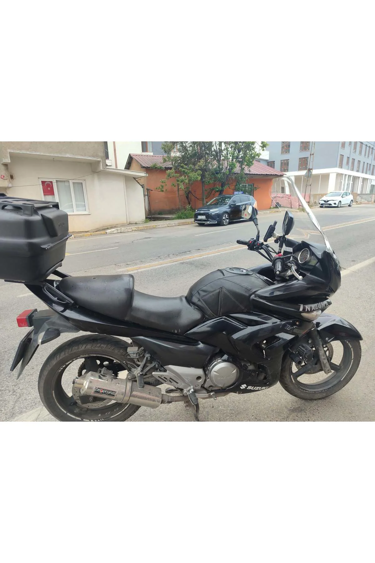 Suzuki İnazuma GW 250F Ön Cam 2012-2017 Model 50cm Şeffaf Renkli 