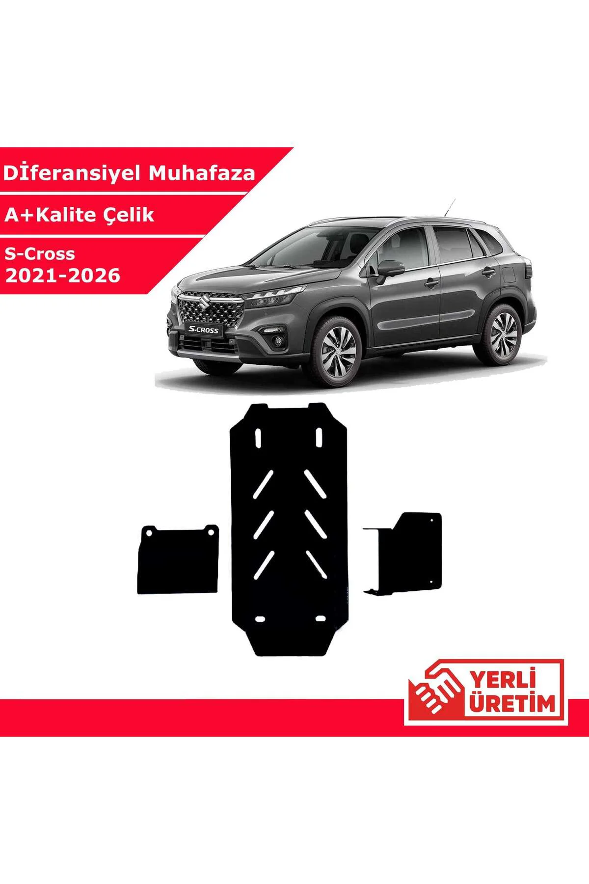 Suzuki S-Cross 2021-2026 Çelik Diferansiyel Muhafaza Çelik Koruma Suzuki S-Cross 2021-2026 Çelik Diferansiyel Muhafaza Çelik Koruma