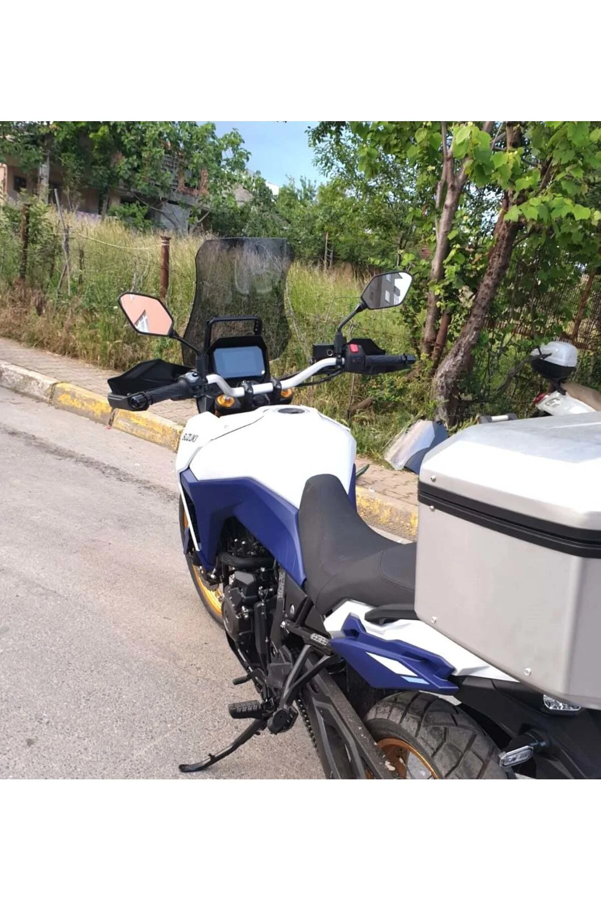 Suzuki V-strom 800 DE Ön Cam 2023-2026 Model 50cm Füme Renkli 4mm