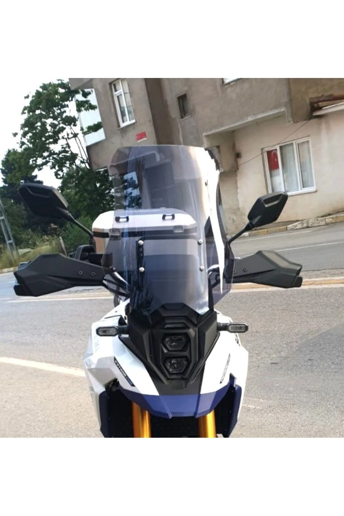 Suzuki V-strom 800 SE Ön Cam 2023-2026 Model 50cm Füme Renkli 4mm