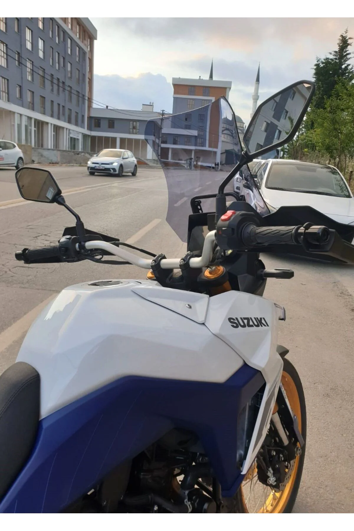 Suzuki V-strom 800 SE Ön Cam 2023-2026 Model 50cm Füme Renkli 4mm