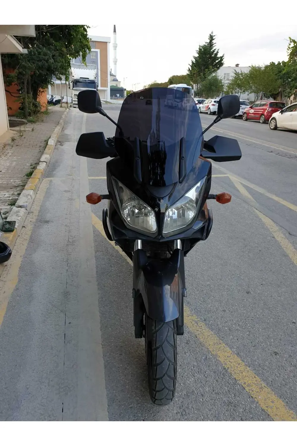 Suzuki V-strom DL 650-1000 Ön cam 2004-2010 Uyumlu Model'dir 45cm